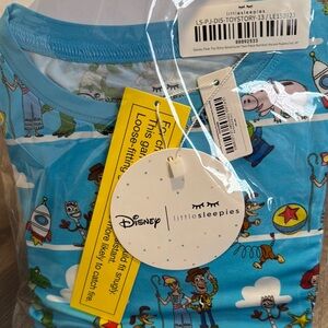 Disney Little Sleepies Toy Story Blue Pajama Set